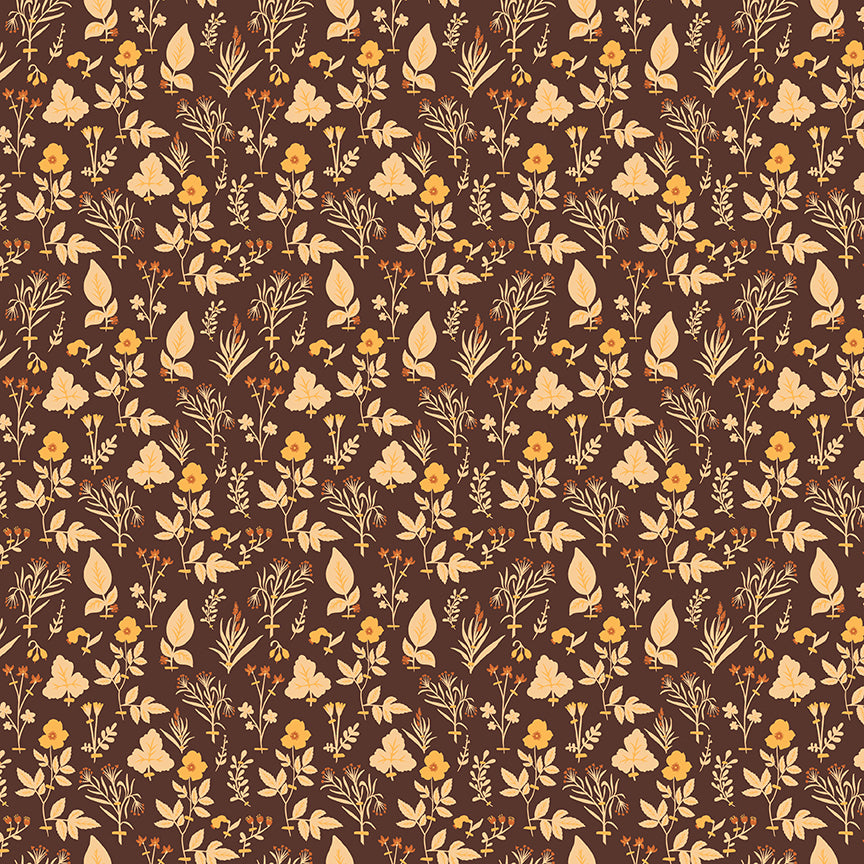 The Old Garden Emily 14232 Marsala by Danelys Sidron for Riley Blake Designs (sold in 25cm increments)