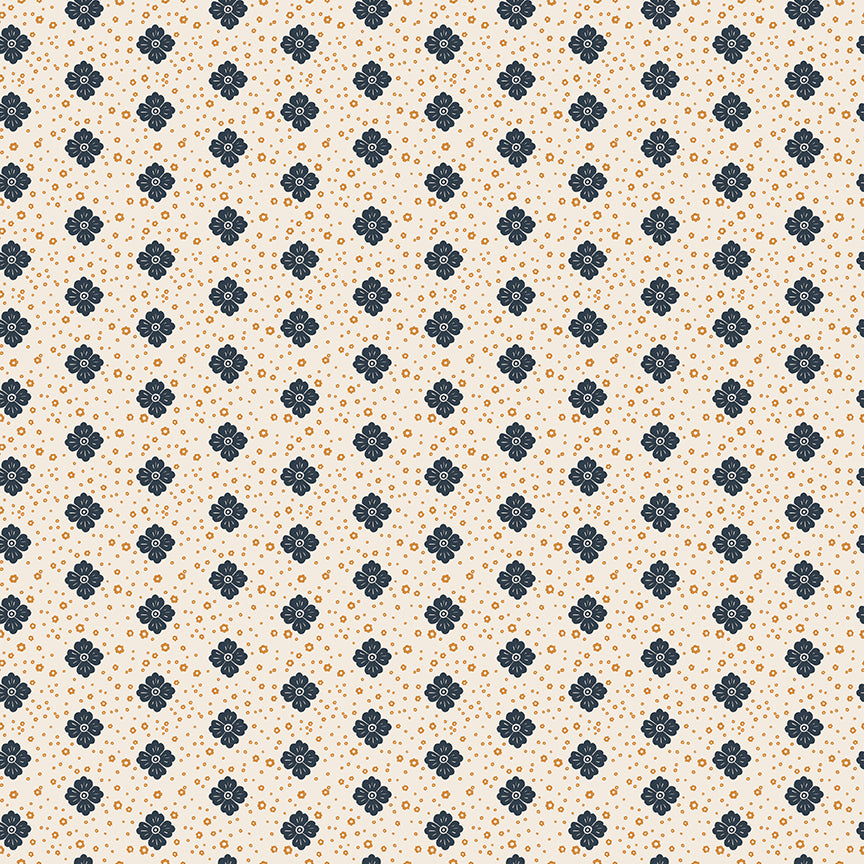 The Old Garden Alexandre 14234 Cream by Danelys Sidron for Riley Blake Designs (sold in 25cm increments)