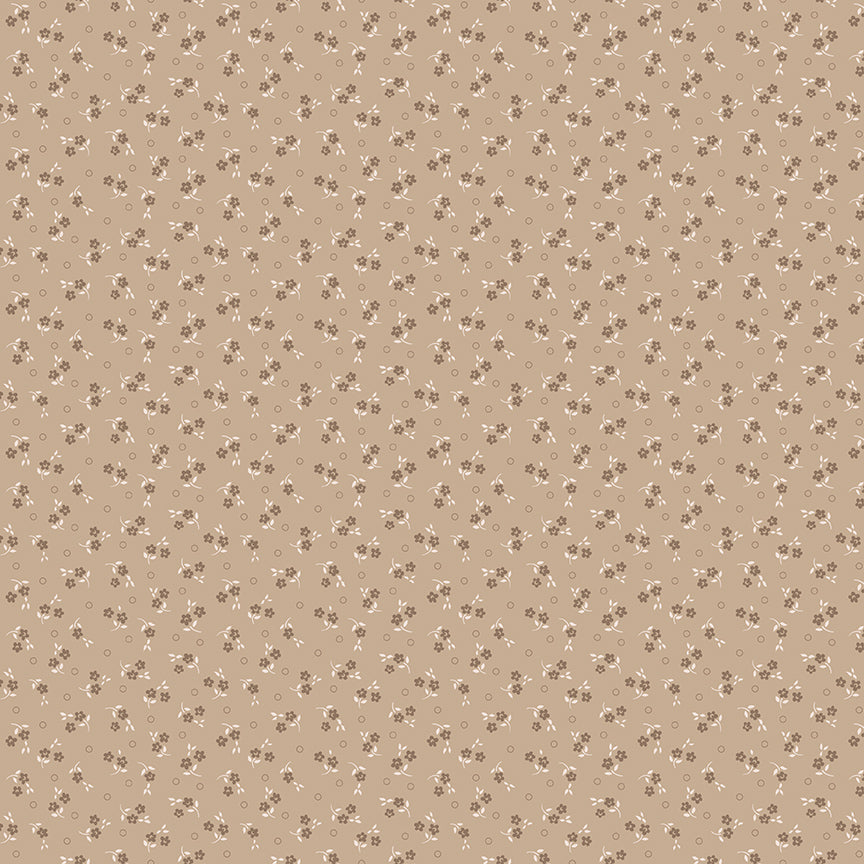 Mercantile Delightful Teadye C14388 by Lori Holt for Riley Blake (sold in 25cm increments)