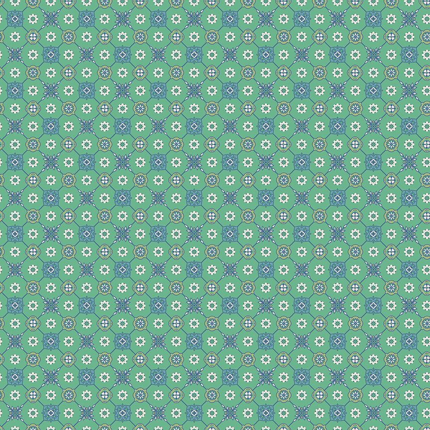 Mercantile Heirloom Alpine C14389 by Lori Holt for Riley Blake (sold in 25cm increments)