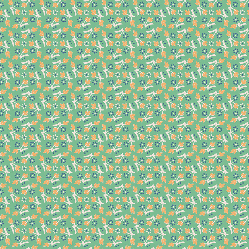 Mercantile Memories Leaf C14390 by Lori Holt for Riley Blake (sold in 25cm increments)