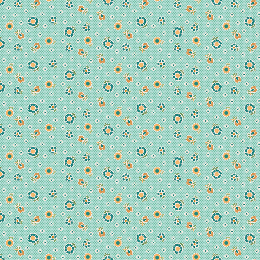 Mercantile Nostalgic Songbird C14391 by Lori Holt for Riley Blake (sold in 25cm increments)