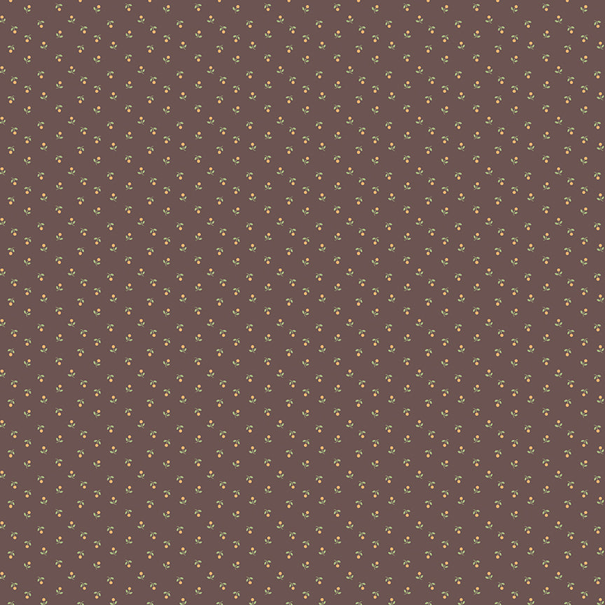 Mercantile Sweet Expresso C14397 by Lori Holt for Riley Blake (sold in 25cm increments)