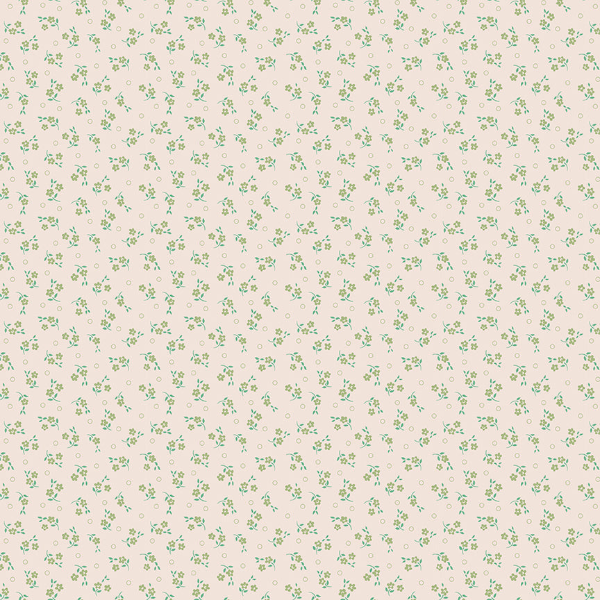 Mercantile Delightful Background Lettuce C14403 by Lori Holt for Riley Blake (sold in 25cm increments)