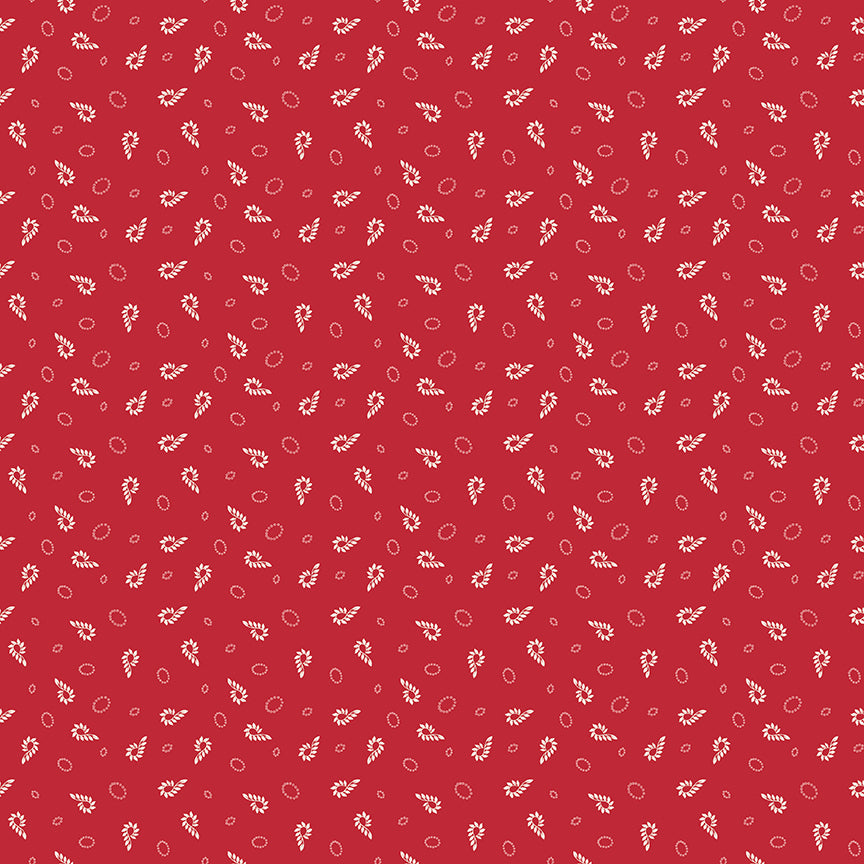 Home Town Holiday Candy Schoolhouse C14906 by Lori Holt for Riley Blake Fabrics (sold in 25cm increments)