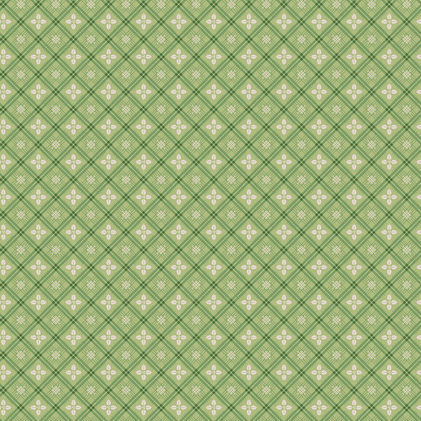 Home Town Holiday Holly Lettuce C14909 by Lori Holt for Riley Blake Fabrics (sold in 25cm increments)