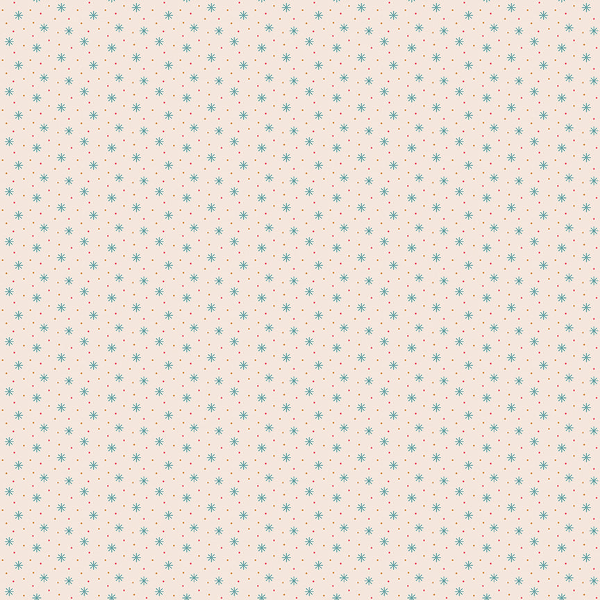 Home Town Holiday Sparkle Latte C14923 by Lori Holt for Riley Blake Fabrics (sold in 25cm increments)