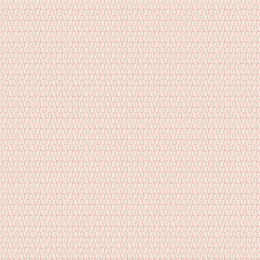 Home Town Holiday Swirl Latte C14924 by Lori Holt for Riley Blake Fabrics (sold in 25cm increments)