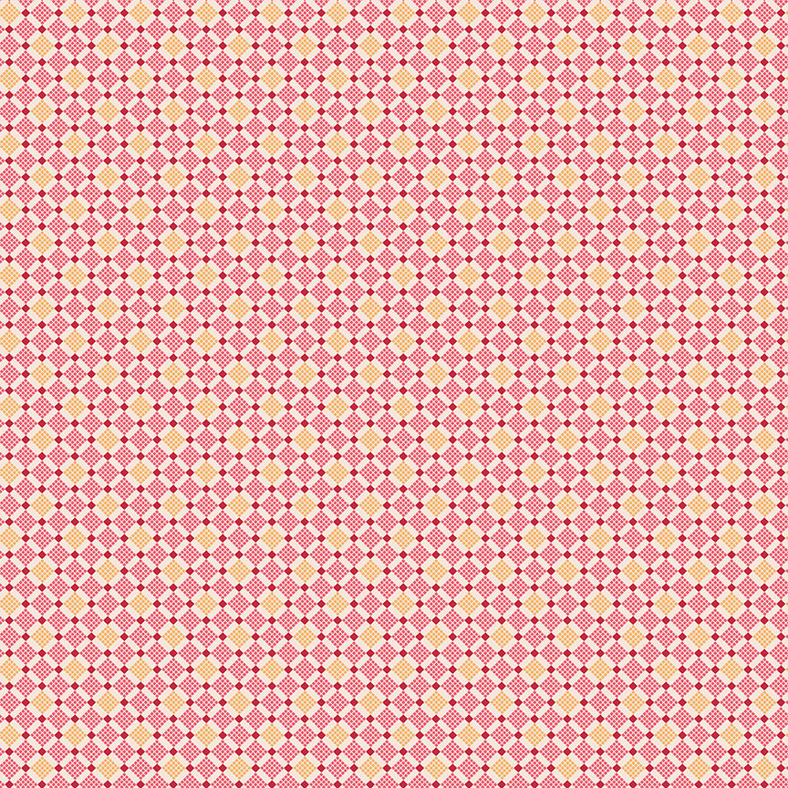 Piece & Plenty Plaid C15880-Berry by Lori Holt for Riley Blake Designs (sold in 25cm increments)