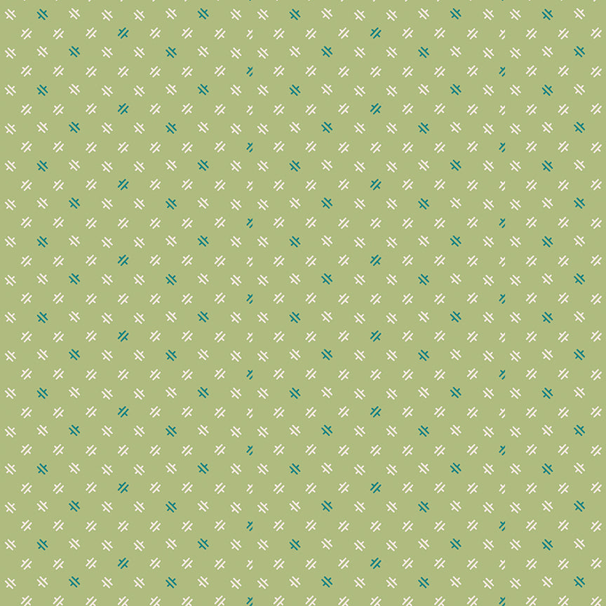 Piece & Plenty Weave C15889-Lettuce by Lori Holt for Riley Blake Designs (sold in 25cm increments)