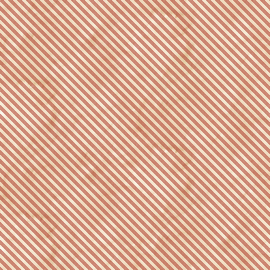 Naughty and Nice Ticking Parchment C16265 by Teresa Kogut for Riley Blake fabrics (sold in 25cm increments)