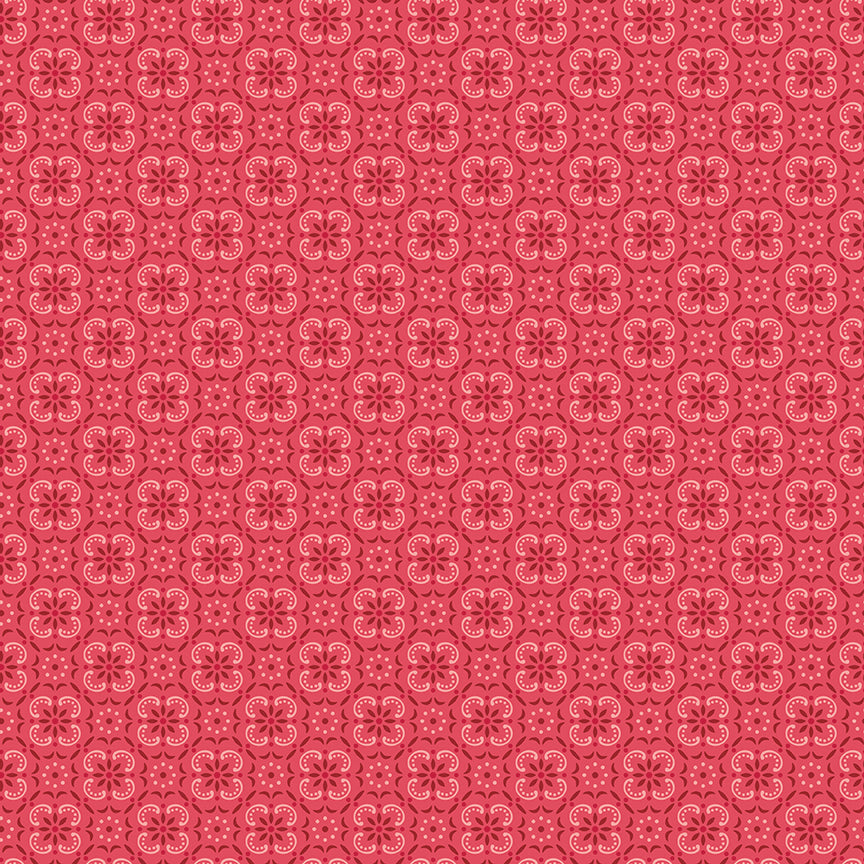 Farmers Daughter C17163 Tearose Bandana by Lori Holt for Riley Blake (sold in 25cm increments)