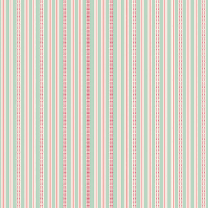 Farmers Daughter C17178-Sage Ticking by Lori Holt for Riley Blake (sold in 25cm increments)