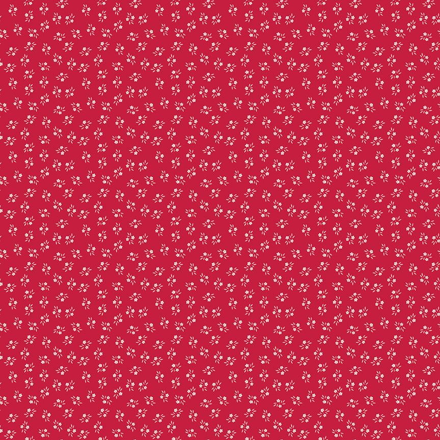 Berry & Sage Corsage C17386-Jazzberry by Lori Holt for Riley Blake (sold in 25cm increments)