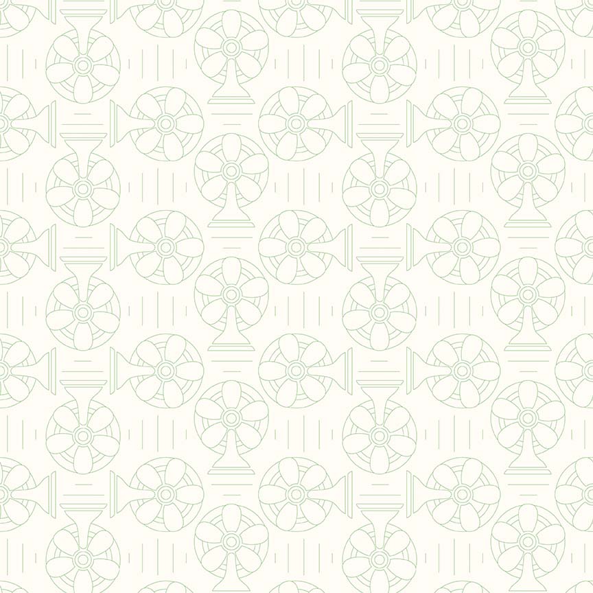 Bee Backgrounds Cool Green by Lori Holt for Riley Blake Designs (sold in 25 cm increments)