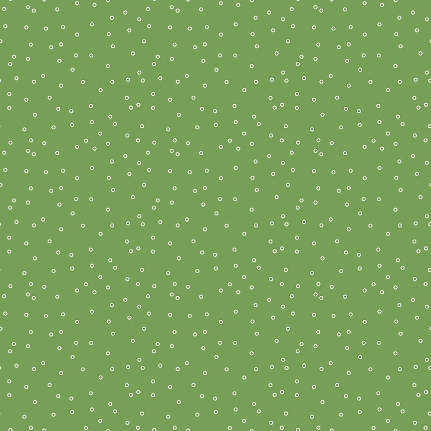 Prim Circles C9693-Clover by Lori Holt for Riley Blake Fabrics (sold in 25cm increments)