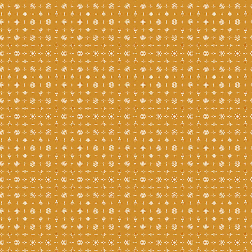 Prim Vintage C9706-Butterscotch by Lori Holt for Riley Blake Fabrics (sold in 25cm increments)