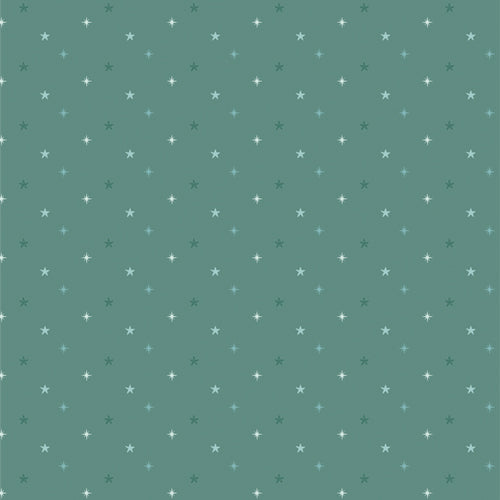 Christmas in the Cabin Twinkling Skies Pine 258906 by AGF Studio (sold in 25cm increments)
