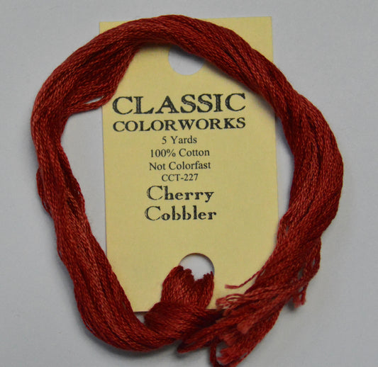 Cherry Cobbler Classic Colorworks 6-Strand Hand-Dyed Embroidery Floss
