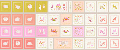 Cottage Grove Wool Wonders panel CTG77112 by Art Gallery Fabrics