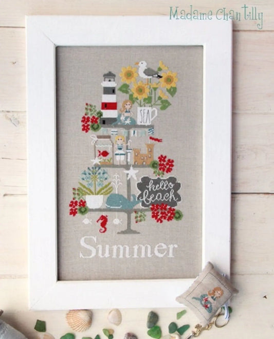 Celebrate Summer Cross Stitch Pattern by Madame Chantilly