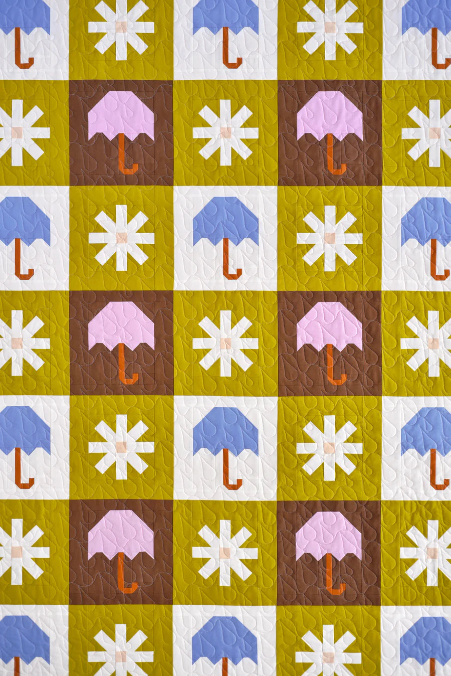 Chance of Rain Quilt Pattern Pen and Paper