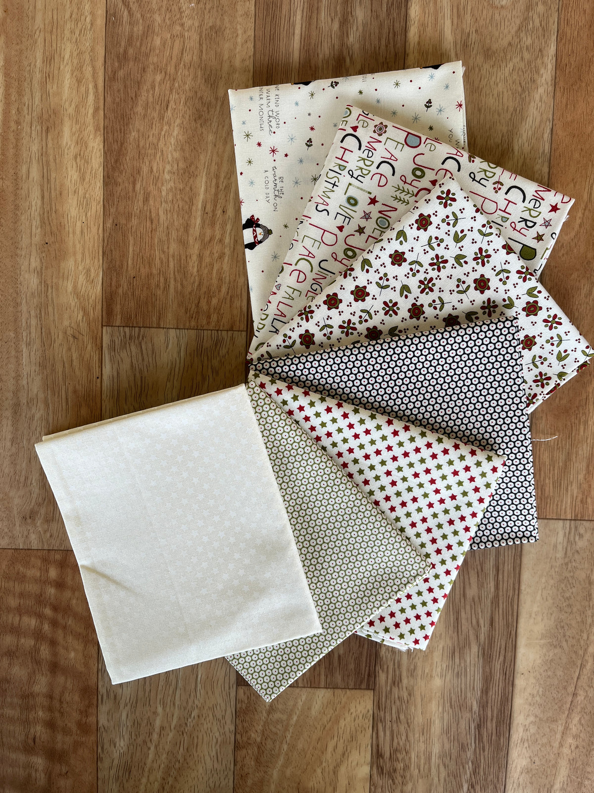 Chilly White Fat Quarter Bundle by Sweetwater for Moda Fabrics