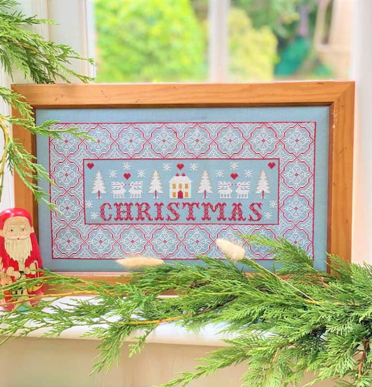 Christmas Cross Stitch Kit Historical Sampler Company