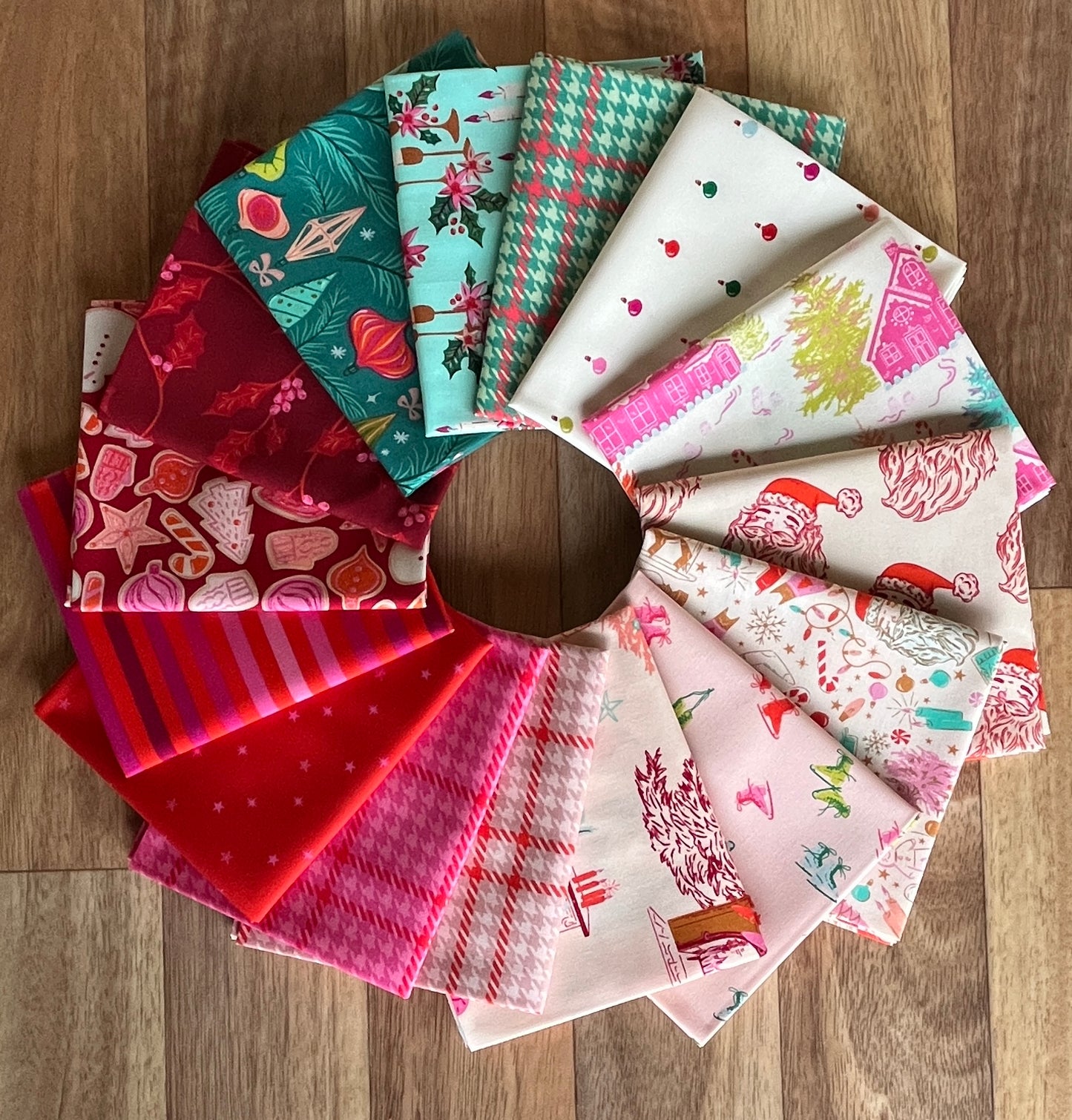 Christmas in Color Fat Eighth Bundle by Art Gallery Fabrics