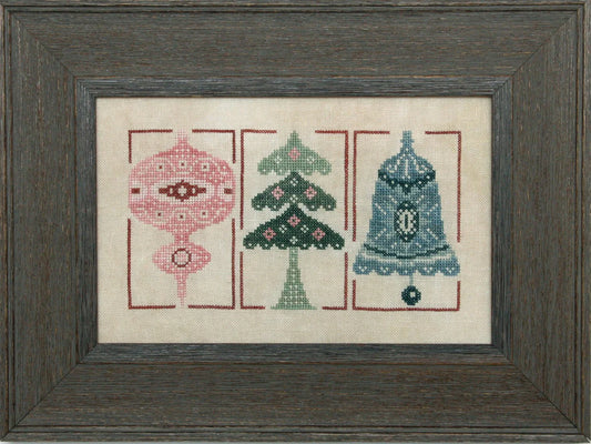 Christmas Etchings Cross Stitch Pattern Heart in Hand