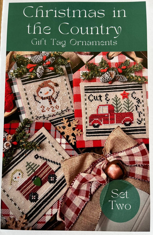 Christmas in the Country Set 2 cross-stitch pattern by Annie Beez Folk Art