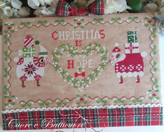 Christmas is Hope Cross Stitch Pattern by Cuore E Batticuore