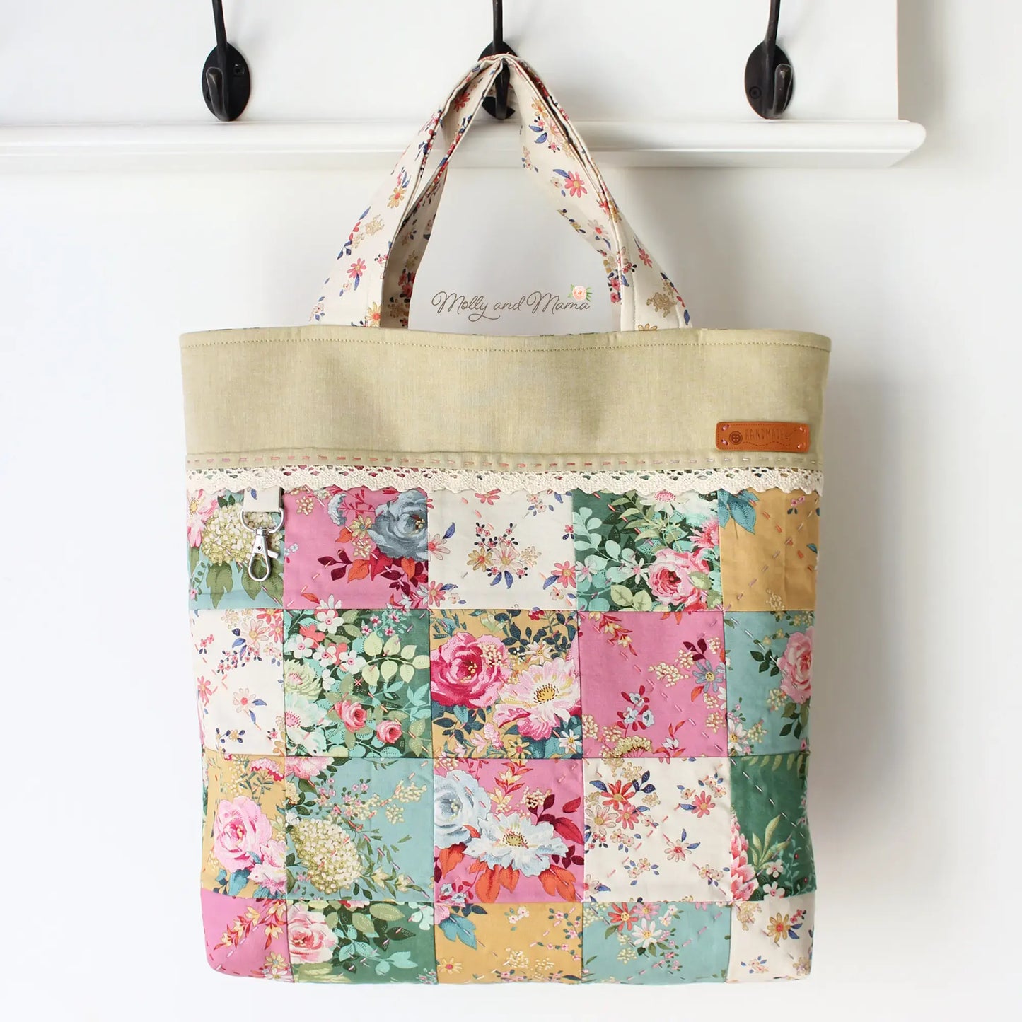 Clara Tote Bag by Lauren Wright for Molly and Mama
