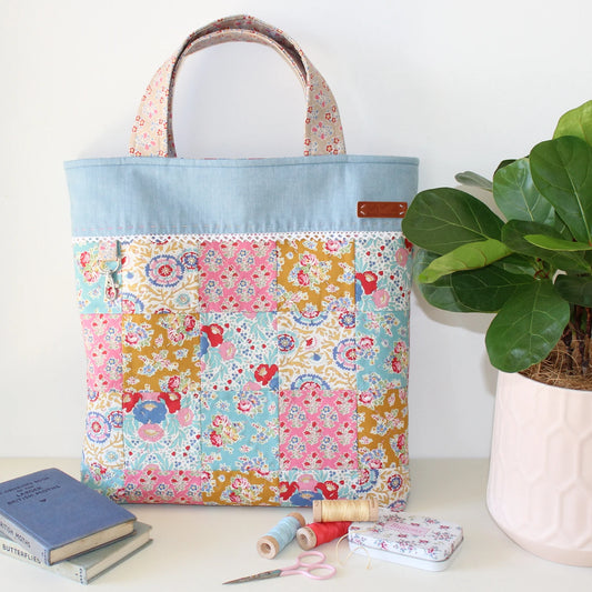 Clara Tote Bag by Lauren Wright for Molly and Mama