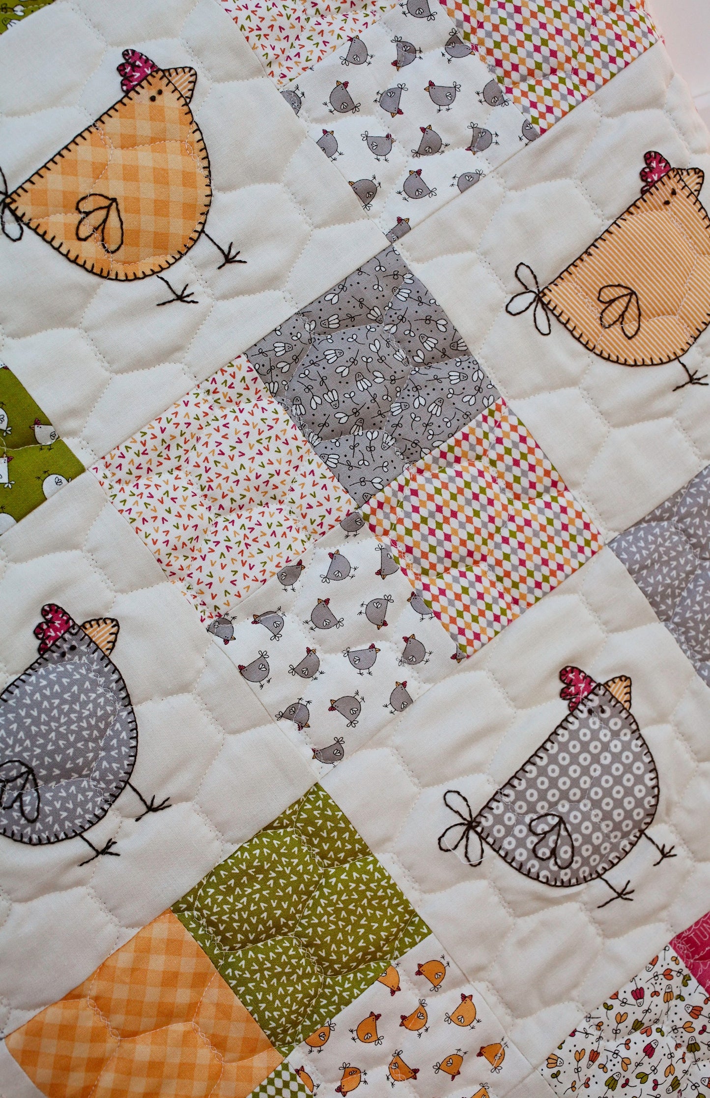 Cluck Quilt Pattern by Sweetwater