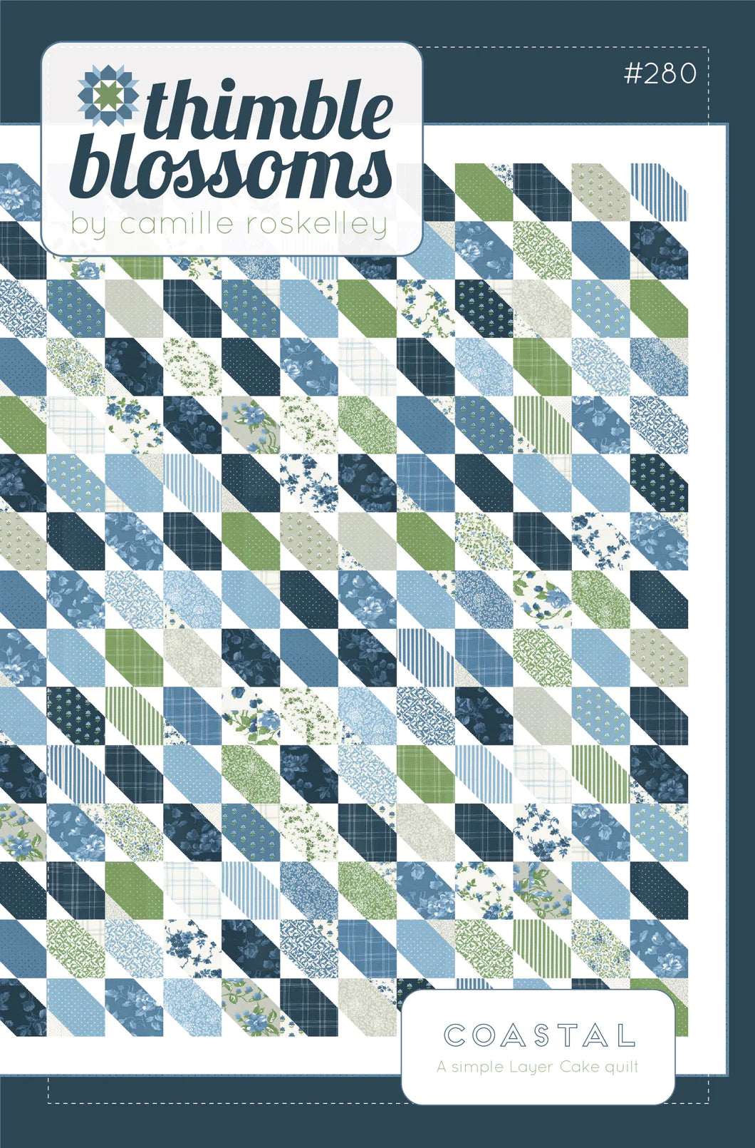 Coastal Quilt Pattern Thimble Blossoms