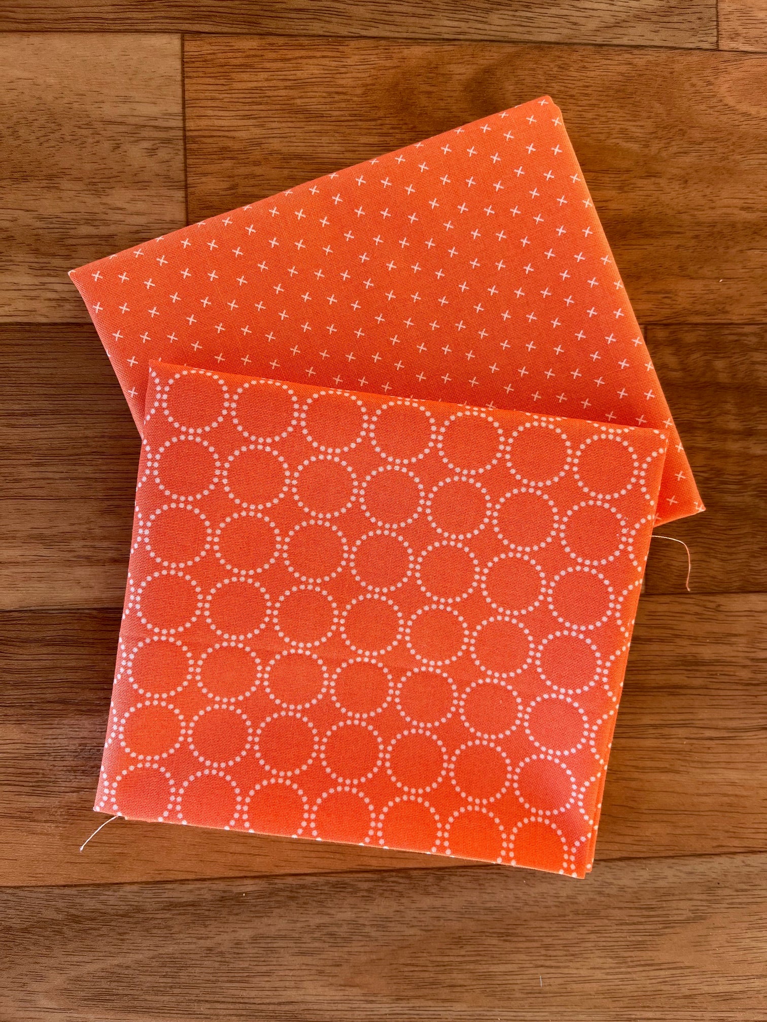 Coriander Colors Orange Fat Quarter Bundle by Coriander Quilts for Mod The Rural Stitch Co