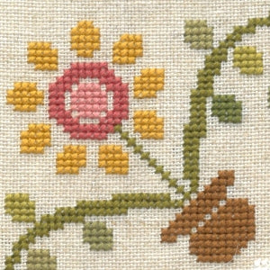 Floralies (Flower Show) Cross Stitch Pattern by Jardin Prive