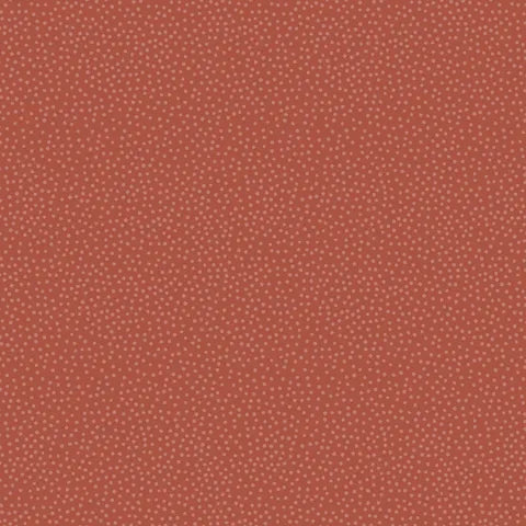 Birdhouse Basics Pink spot on Red DV3403 by Natalie Bird for Devonstone (sold in 25cm increments)