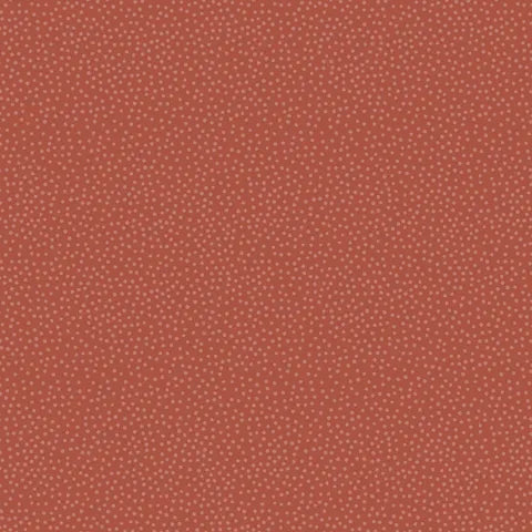 Birdhouse Basics Pink spot on Red DV3403 by Natalie Bird for Devonstone (sold in 25cm increments)
