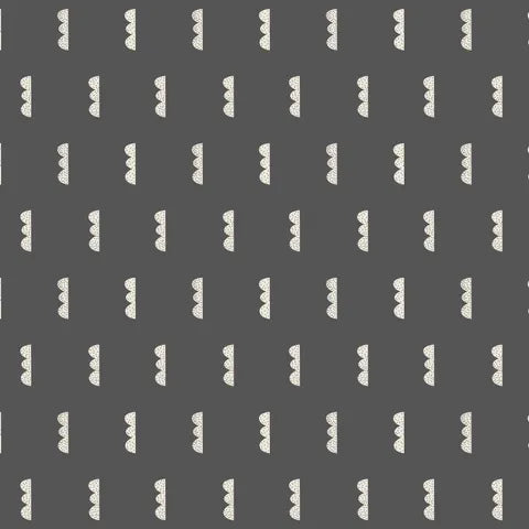 Boho Festivities Charcoal Hills DV5665 by Devonstone (sold in 25cm increments)