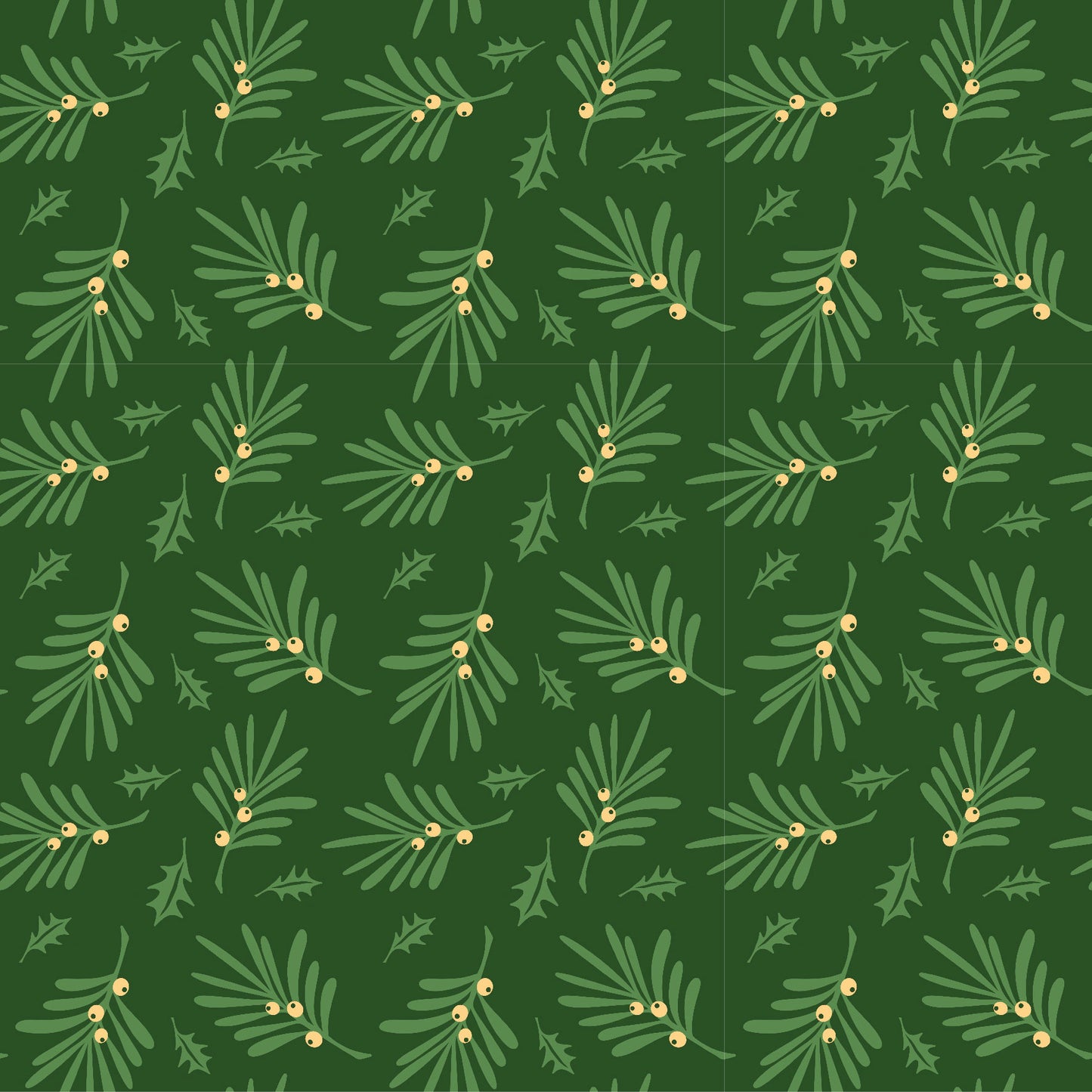 Dear Santa Mistletoe DV6271 by Devonstone (sold in 25cm increments)