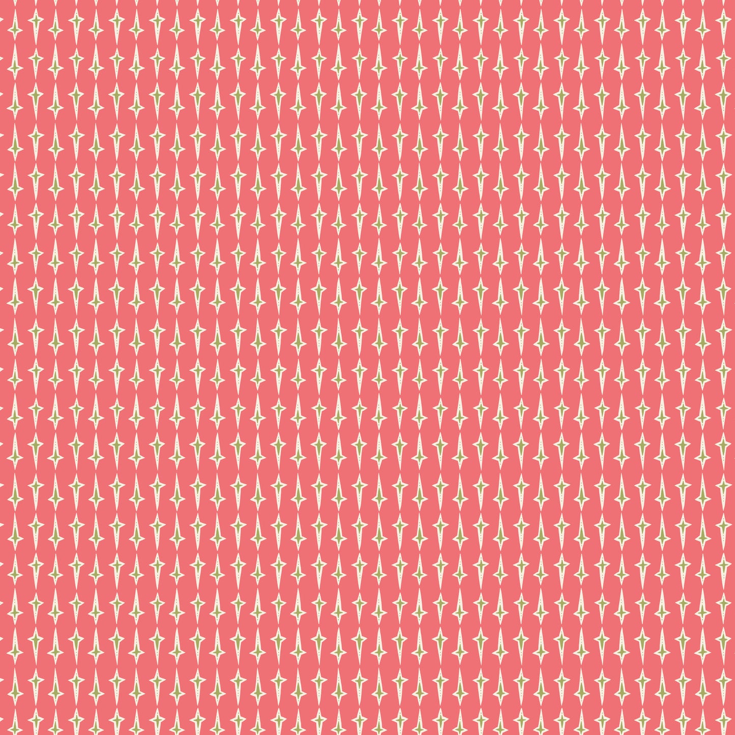 Pocketful of Joy Stars Red DV7194 by Natalie Bird for Devonstone Fabrics (sold in 25cm increments)