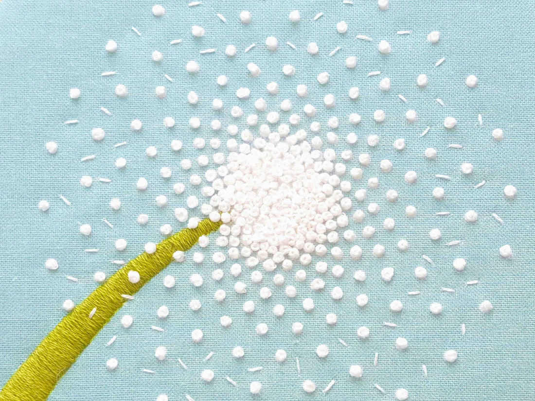 Dandelion Embroidery Kit by Oh Sew Bootiful