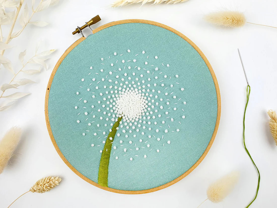 Dandelion Embroidery Kit by Oh Sew Bootiful