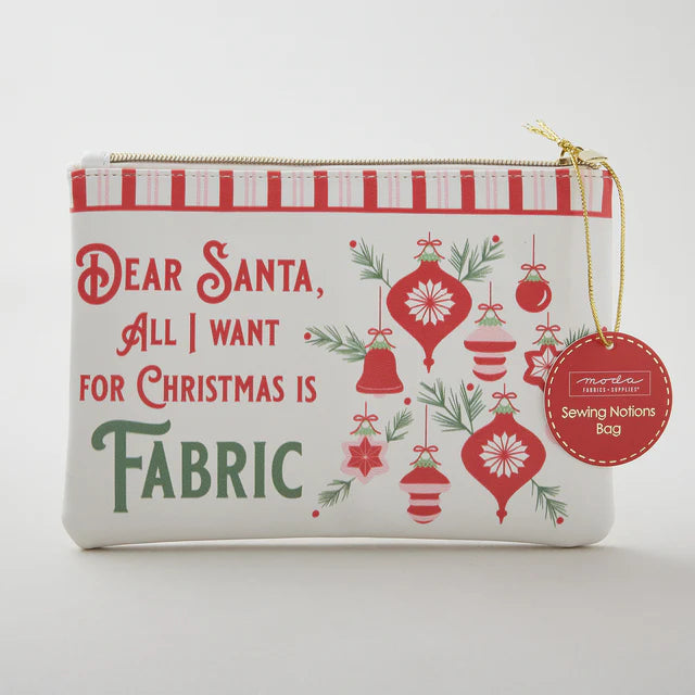 Dear Santa Glambag by Moda fabrics