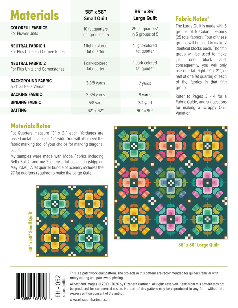 Casserole Quilt Pattern by Elizabeth Hartman