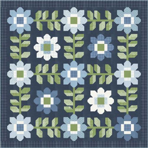 Edelweiss Quilt Fabric Kit by Camille Roskelley for Moda Fabrics