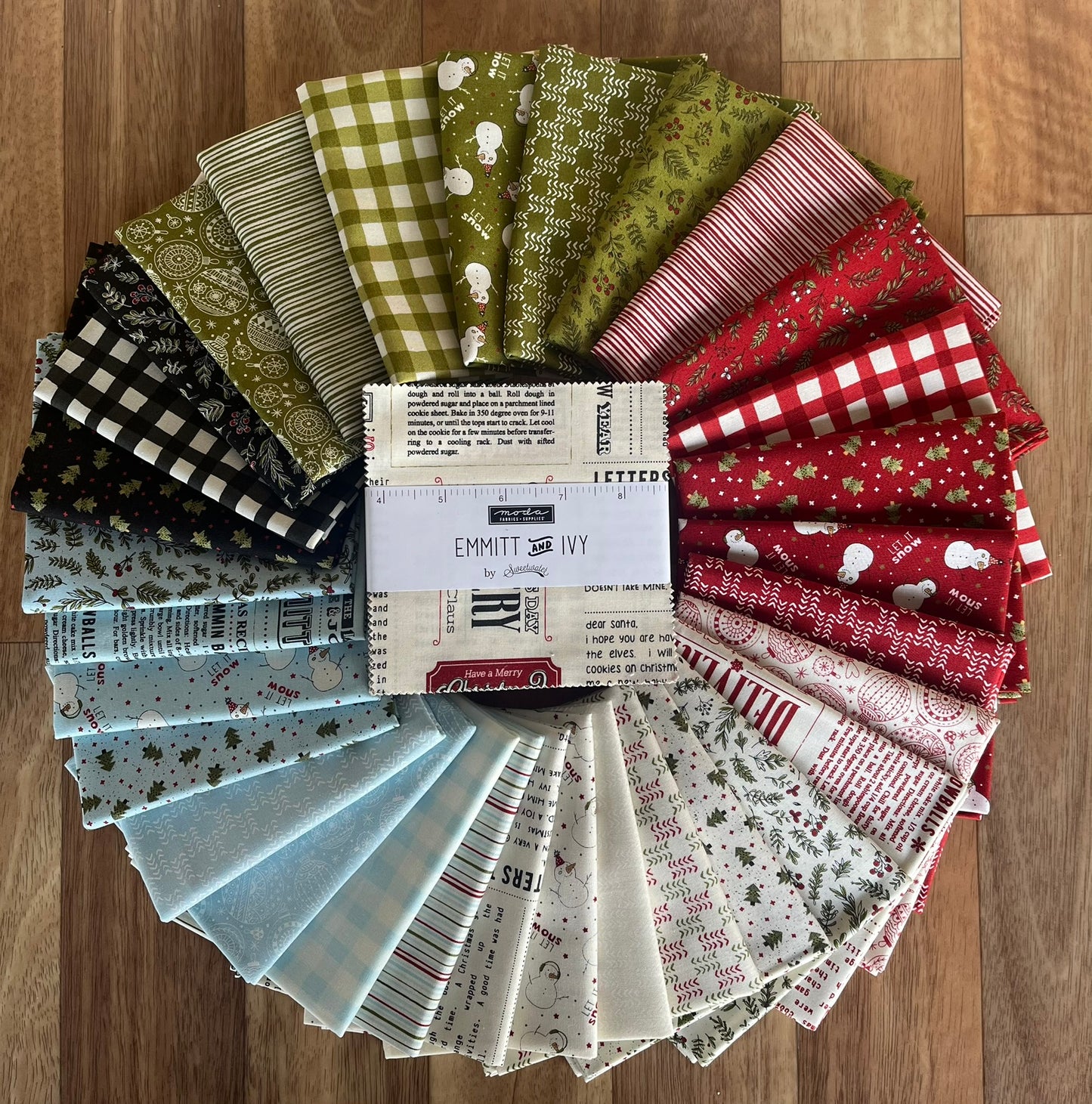 Emmitt and Ivy Fat Quarter Bundle by Sweetwater for Moda Fabrics