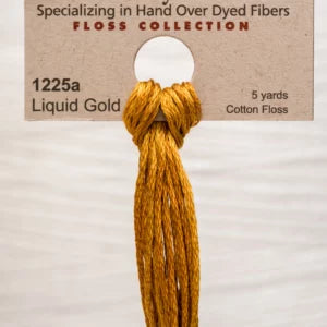 Liquid Gold 1225a Weeks Dye Works 6-Strand Hand-Dyed Embroidery Floss